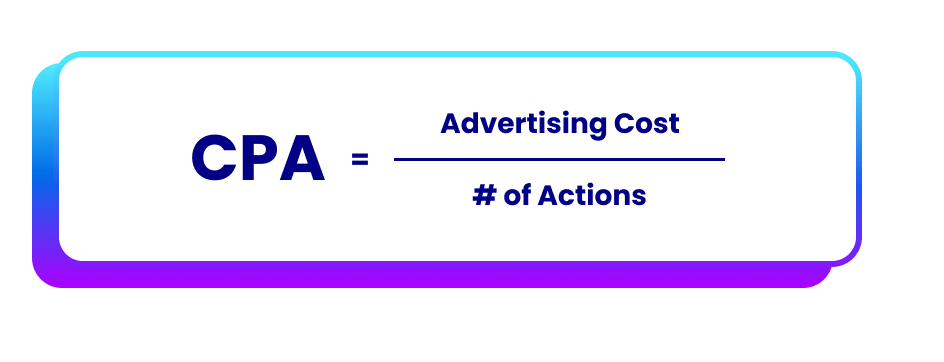 Calculation of CPA : Ad Metrics